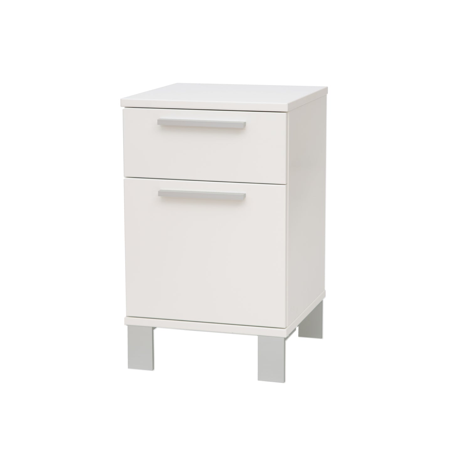Alba sängbord, vitt