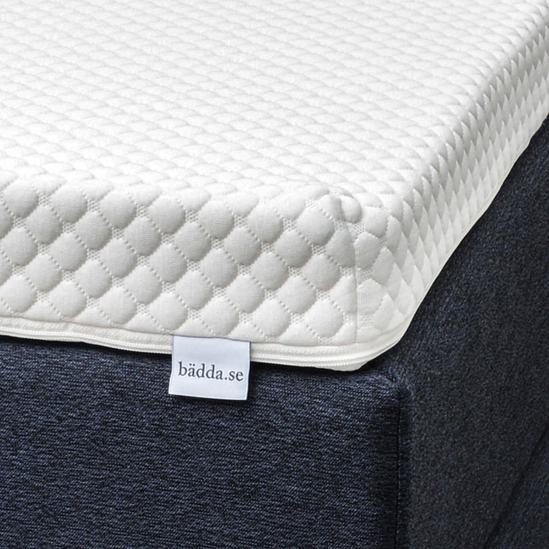 Bädda Memory bäddmadrass, 9 cm, 210 x 210